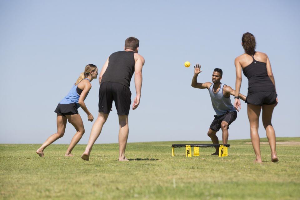 <p><strong>Spikeball</strong></p><p>amazon.com</p><p><strong>$64.99</strong></p><p><a href="https://www.amazon.com/dp/B00STL38RE?tag=syn-yahoo-20&ascsubtag=%5Bartid%7C10055.g.29645332%5Bsrc%7Cyahoo-us" rel="nofollow noopener" target="_blank" data-ylk="slk:Shop Now;elm:context_link;itc:0;sec:content-canvas" class="link ">Shop Now</a></p><p>If he loves to be active, this Spikeball game set is the perfect game to play outside with a couple of friends. A combo of volleyball and four square, <strong>the game is easy to learn, and the set is portable</strong> enough to bring to the park or beach, so it's easy to pick up whenever the mood strikes.</p><p><strong>RELATED:</strong> <a href="https://www.goodhousekeeping.com/childrens-products/g5153/kids-outdoor-toys/" rel="nofollow noopener" target="_blank" data-ylk="slk:The Best Outdoor Toys;elm:context_link;itc:0;sec:content-canvas" class="link ">The Best Outdoor Toys</a><br></p>