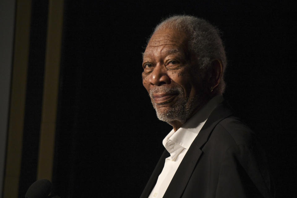 morgan freeman at the afi awards luncheon