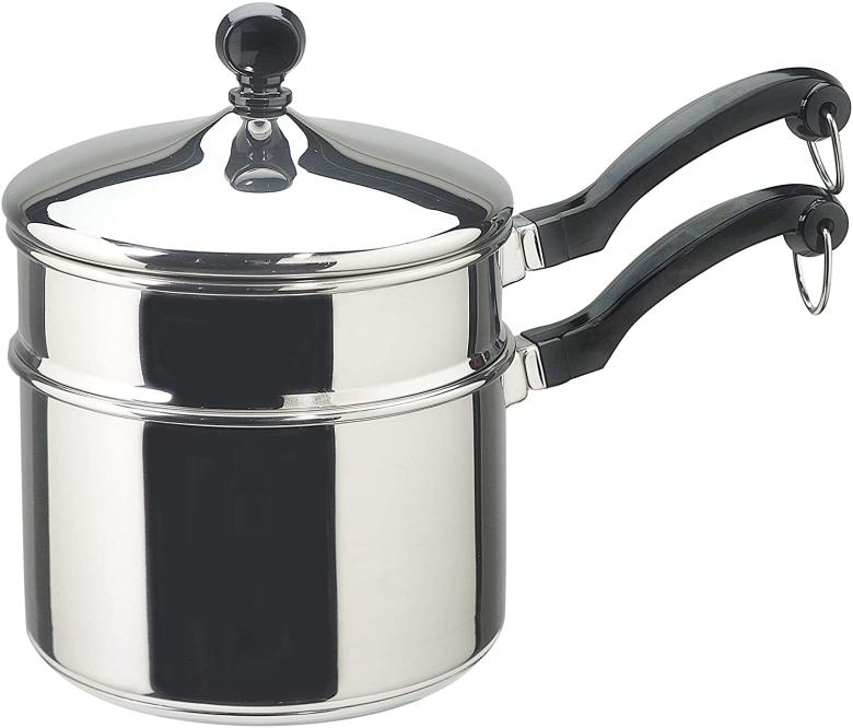 T-Fal 3 Qt. Double Boiler Specialty Stainless Nonstick Cookware