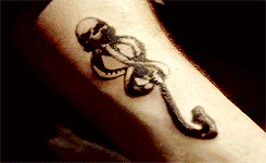 dark mark on a death eater