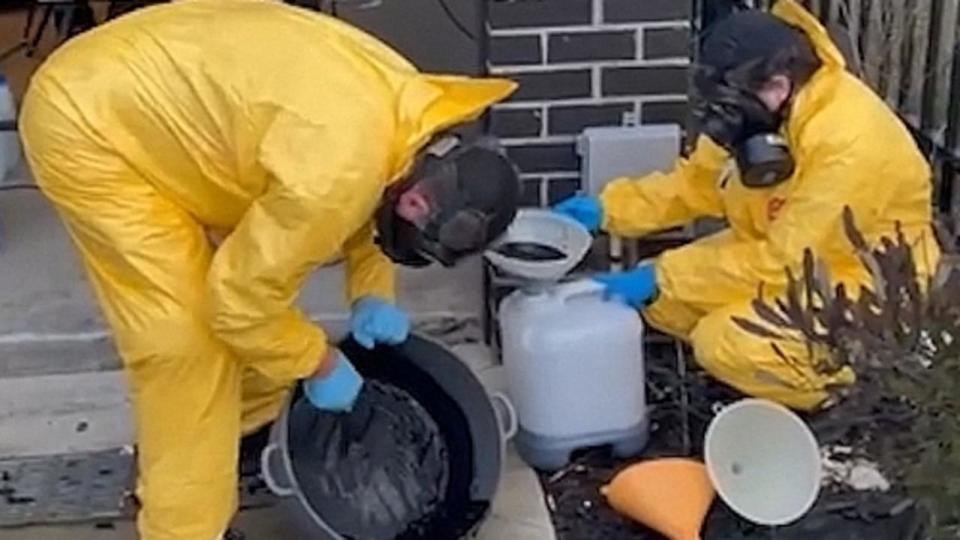 Six men arrested for attempting to import $1.7 billion of meth, , The AFP, Victoria Police, Royal Canadian Mounted Police and Canada Border Service Agency will address media in Melbourne today following the arrest of six men responsible for sourcing almost $1.7 billion worth of methamphetamine to Australia. Picture: NCA NewsWire / Supplied by AFP
