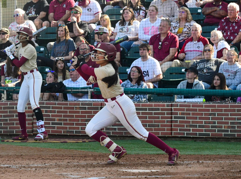 Florida State softball played its annual Garnet & Gold Scrimmage on Saturday, Feb. 3, 2024 at JoAnne Graf Field.