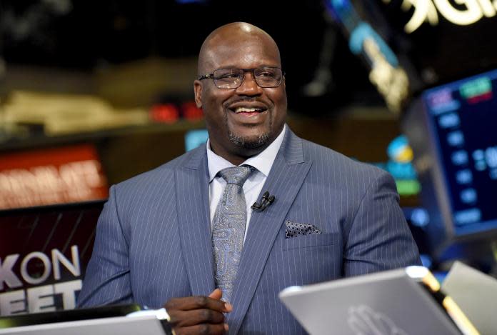 ▲名人堂球星「俠客」Shaquille O’Neal不擔心湖人是下賽季最高齡球隊。（圖／美聯社／達志影像）