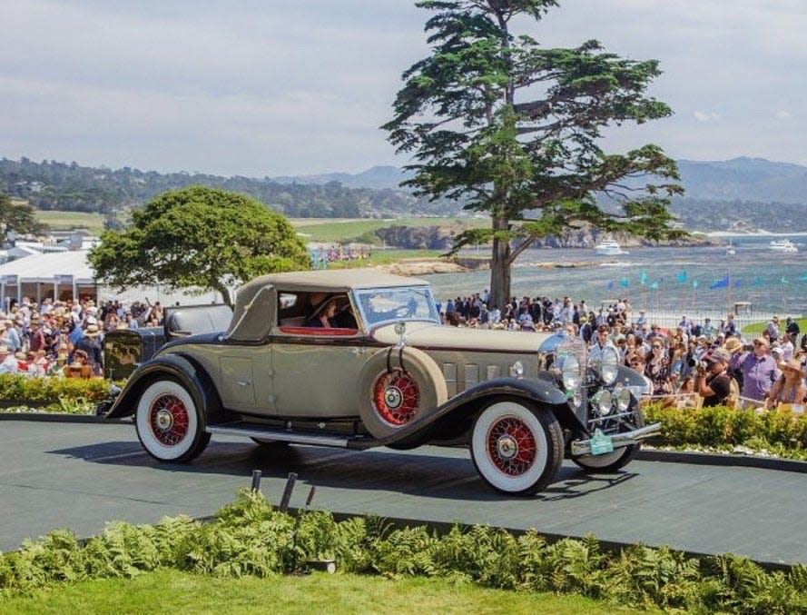 A 1931 Cadillac 452 Fleetwood Convertible Coupe is one of the cars that will be on display Sunday during the 3rd annual Delray Beach Concours D’Elegance.