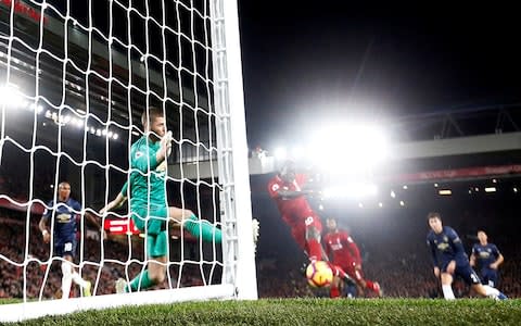 Sadio Mane scores Liverpool's first goal - Credit: Action Images via Reuters 