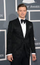 Singer-actor Justin Timberlake arrives at the 55th Annual GRAMMY Awards at Staples Center on February 10, 2013 in Los Angeles, California. (Photo by Jason Merritt/Getty Images)