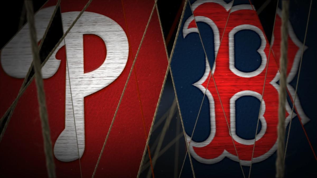 Highlights from the Phillies versus Red Sox Game