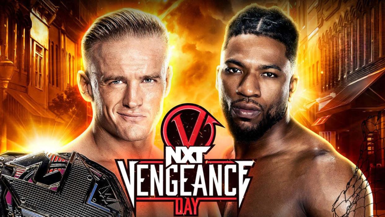  WWE NXT Vengeance Day 2024 poster. 