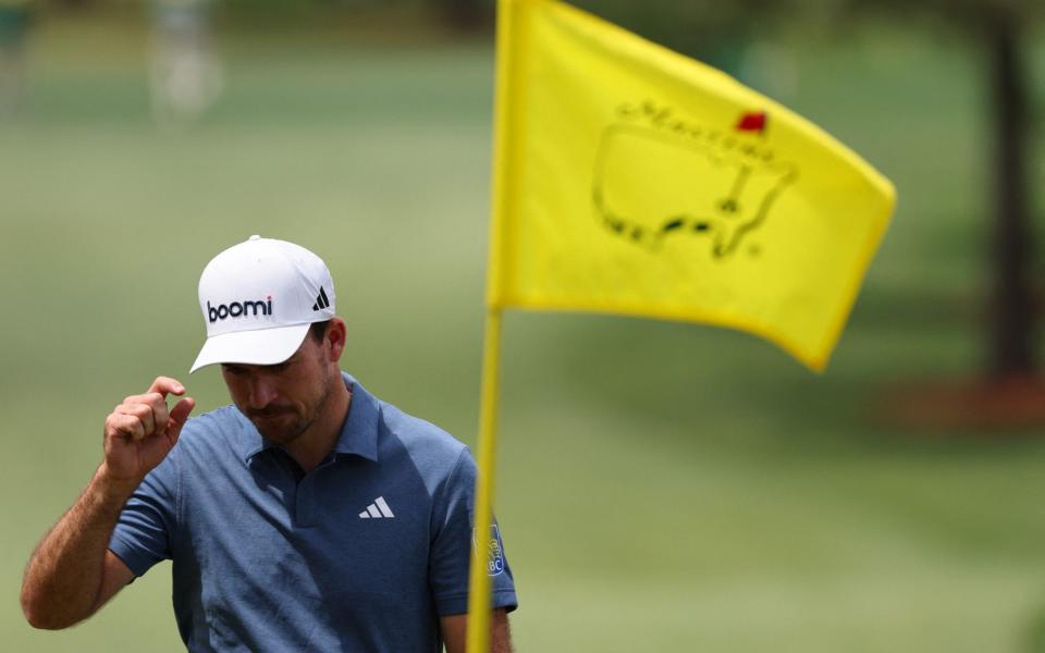 Canada's Nick Taylor on the 7th hole during the first round