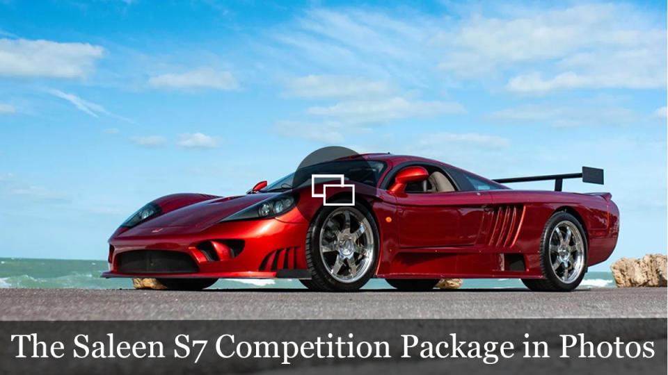 The Saleen S7 Twin Turbo Competition Package in Photos