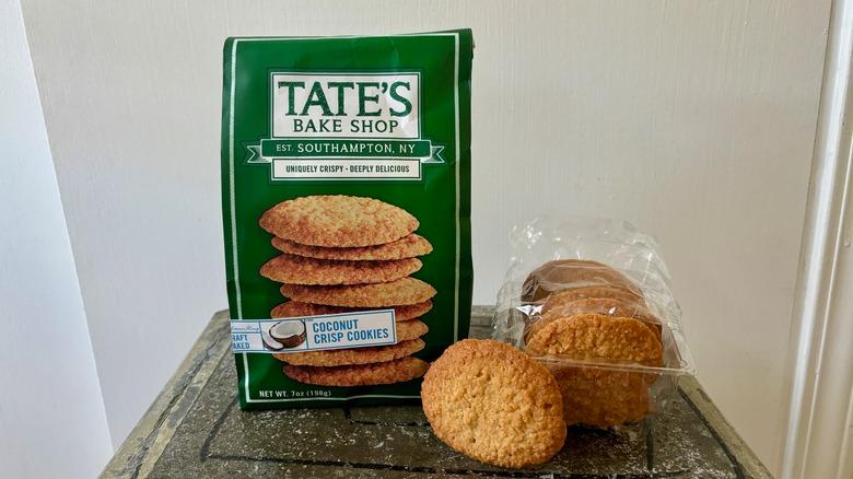 bag of Tate's coconut cookies