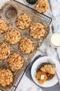 <p>These are no ordinary pumpkin muffins. They're topped with a buttery, chocolatey streusel.</p><p><strong><a href="https://www.thepioneerwoman.com/food-cooking/recipes/a81087/pumpkin-muffins-with-oats-and-chocolate-streusel/" rel="nofollow noopener" target="_blank" data-ylk="slk:Get the recipe.;elm:context_link;itc:0;sec:content-canvas" class="link ">Get the recipe.</a></strong> </p>