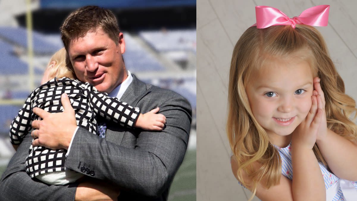 Todd Heap and his daughter, Holly. (Heap family website)