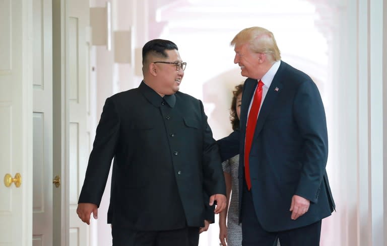 North Korea's leader Kim Jong Un met US President Donald Trump at a historic summit in Singapore