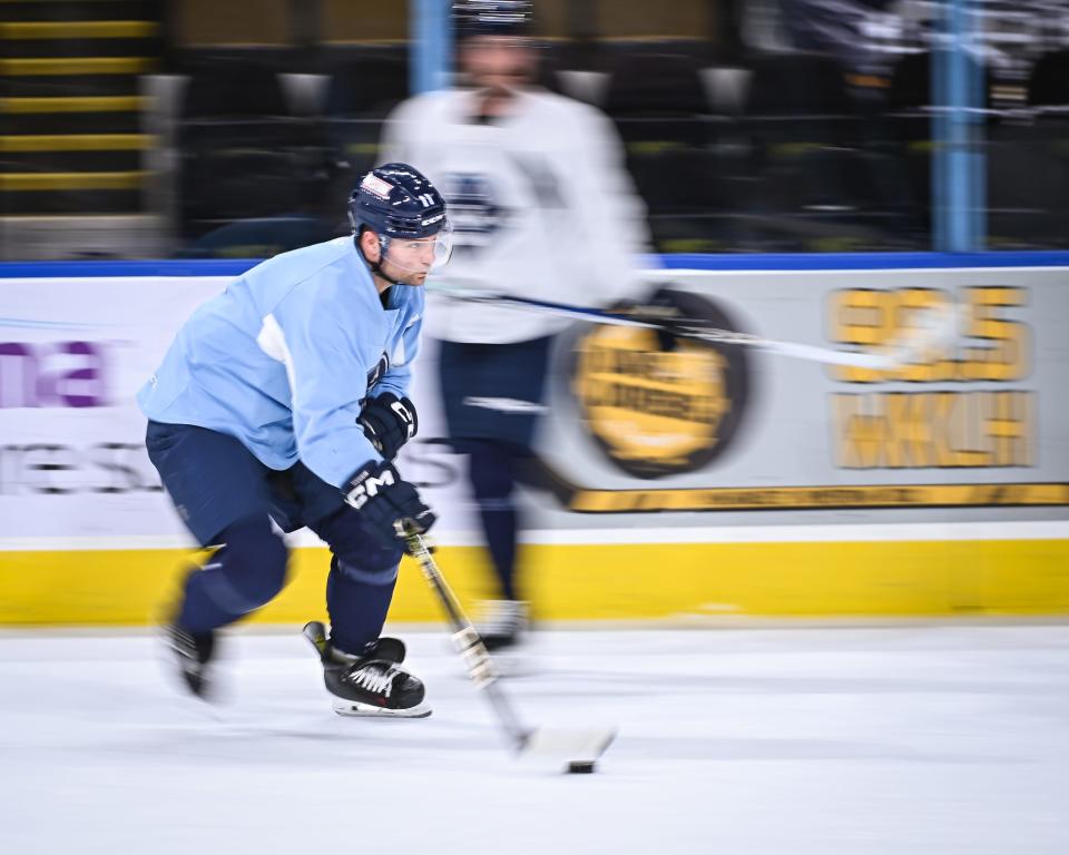 Center Cody Hodgson was able to restart his hockey career after almost eight years after he made the Milwaukee Admirals roster on a professional tryout contract.