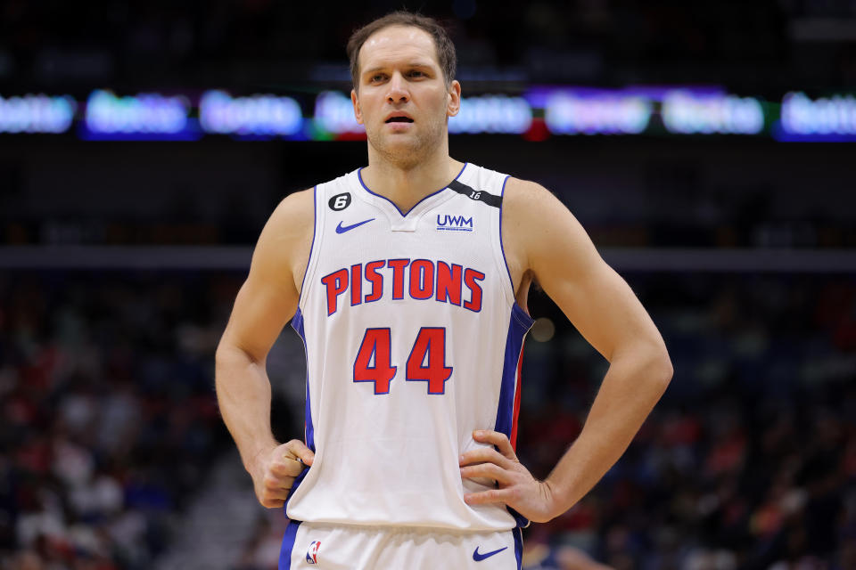 Pistons F Bojan Bogdanovic's fantasy trade value is high, so sell him while you can.