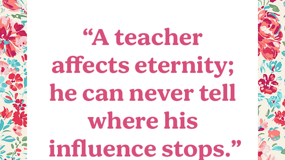 best teacher quotes