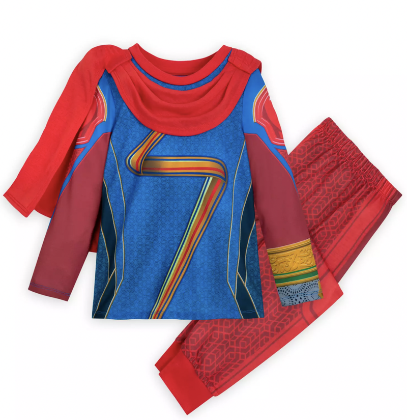 Ms. Marvel pajama costume