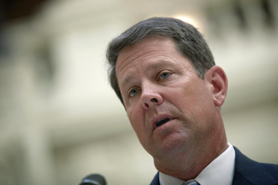 Brian Kemp. (AP Photo/David Goldman, File)