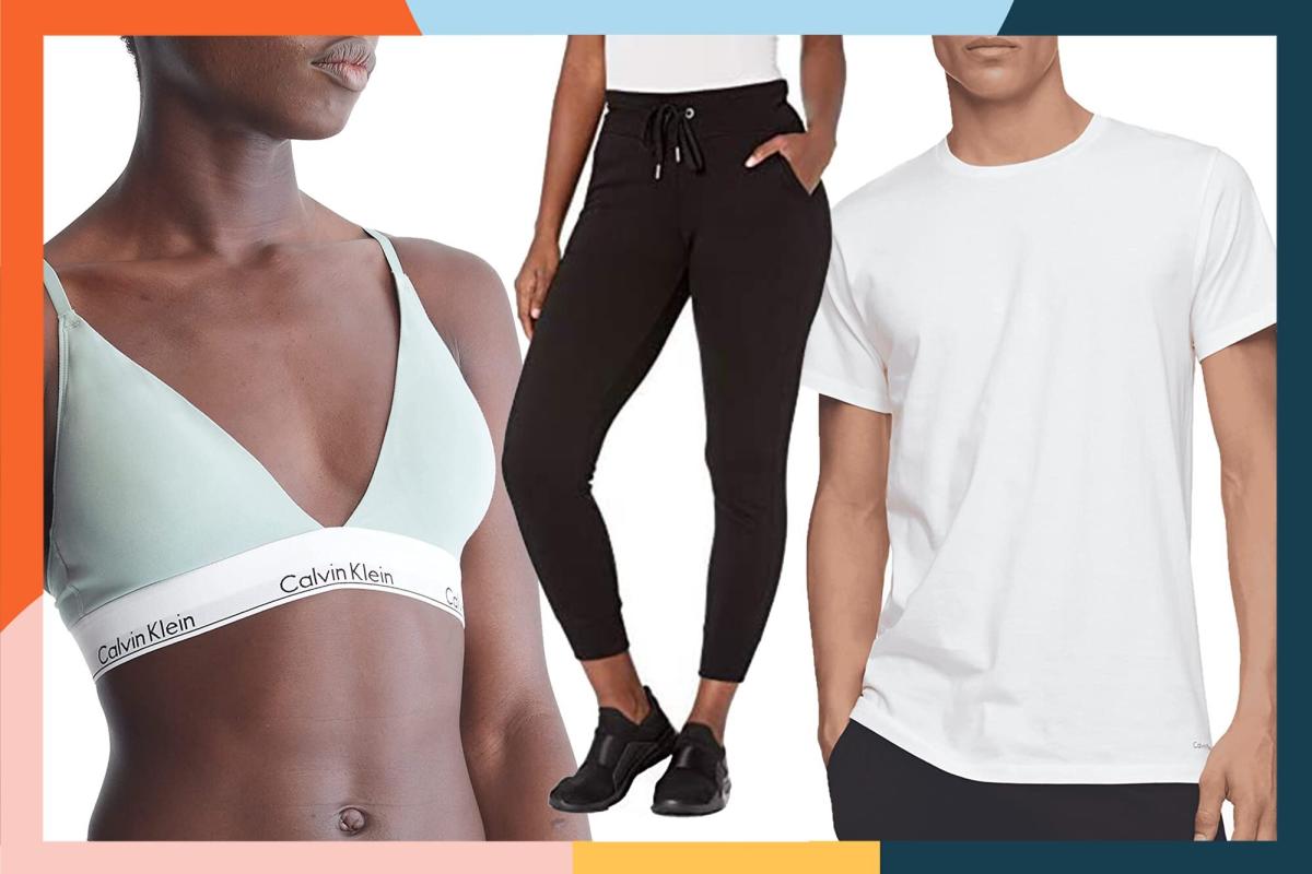 Calvin Klein Basics, Including Bralettes, Tees, and Loungewear, Are Up to  43% Off at Amazon Right Now