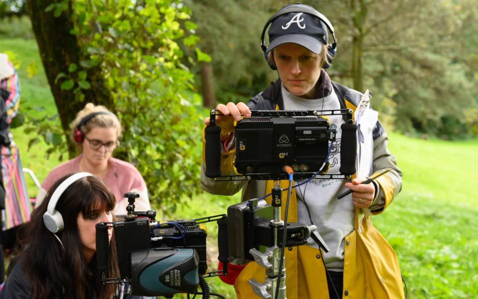 Holly Walsh on the set of The Other One - Vishal Sharma