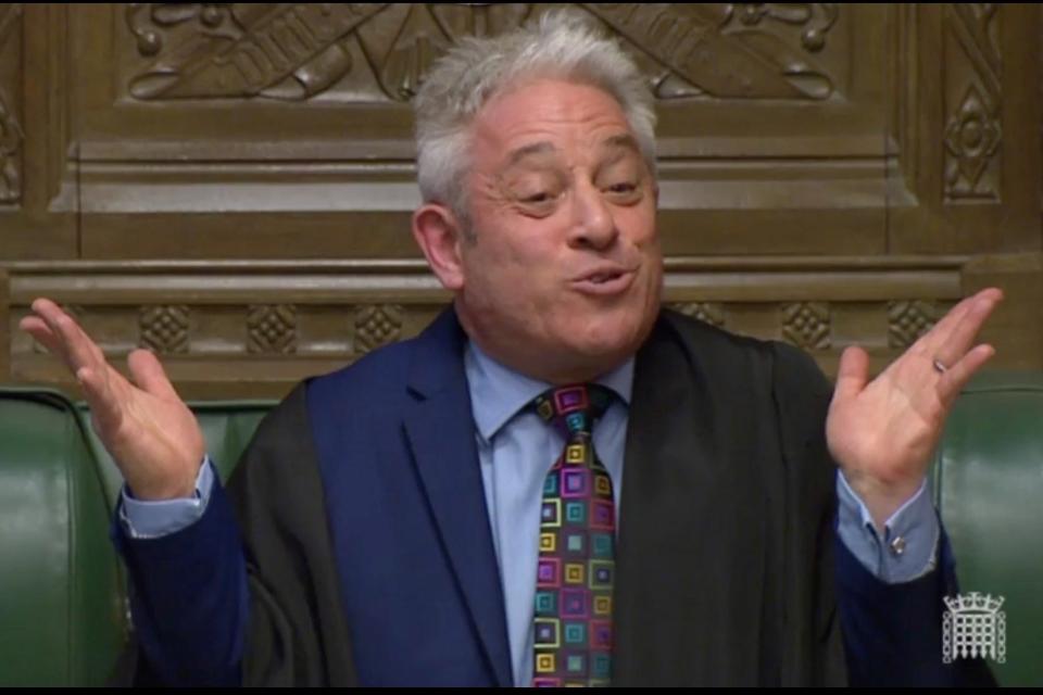 Speaker of the House John Bercow faced a backlash over the move (REUTERS)
