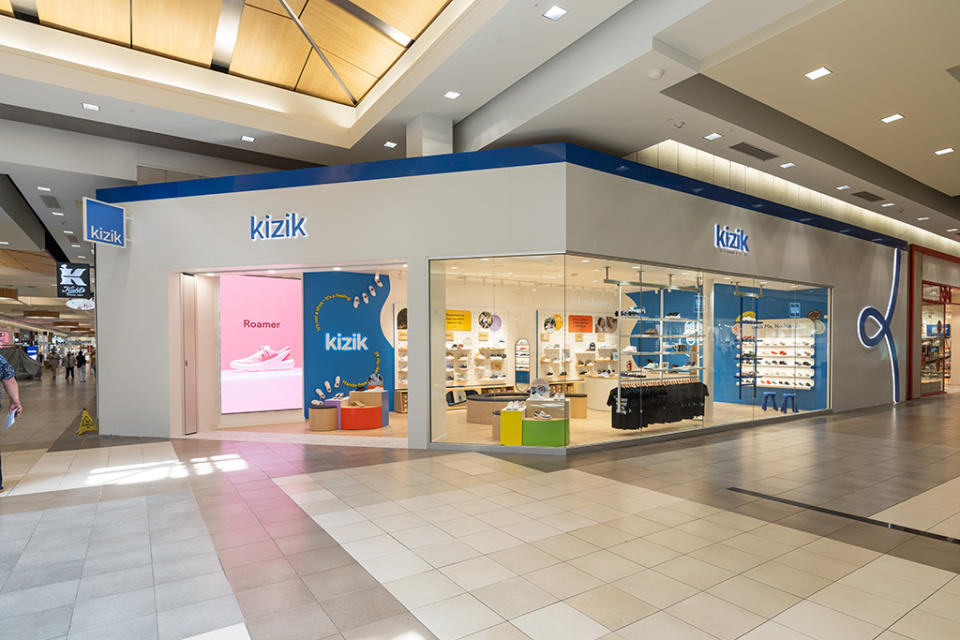 Kizik’s first store is located inside Fashion Place Mall in Murray, Utah. - Credit: CHAD KIRKLAND