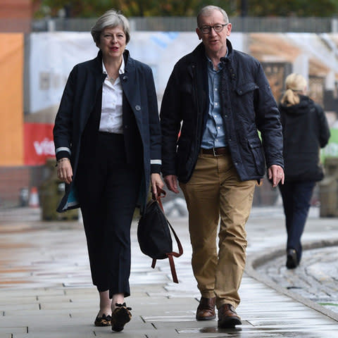 Theresa May - Credit: OLI SCARFF/AFP