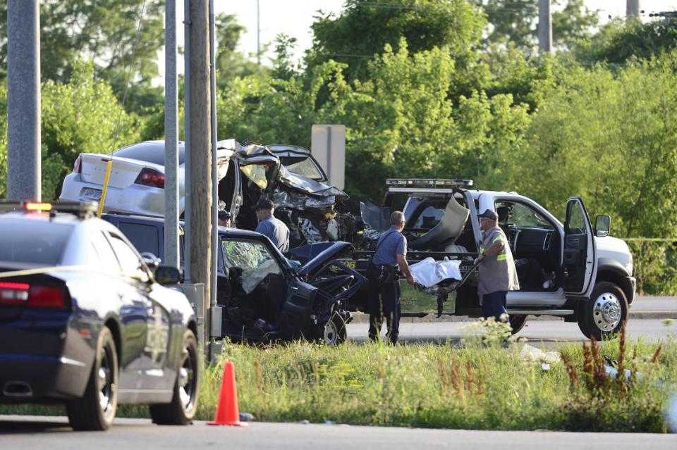 Four people, including several innocent bystanders, were killed in a 2018 crash after a police chase crossed from Independence to Kansas City. The chase and wreck followed a pattern nearly identical to a chase and fatal crash four years earlier. 