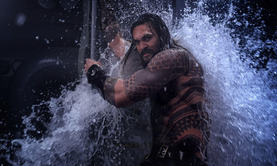 Jason Momoa as Aquaman (Warner Bros.)