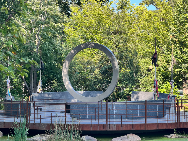 <em>The National Native American Veterans Memorial in Washington, D.C. was designed by Vietnam War veteran Harvey Pratt (Cheyenne and Arapaho Tribe of Oklahoma. (Photo/Darren Thomspson)</em>