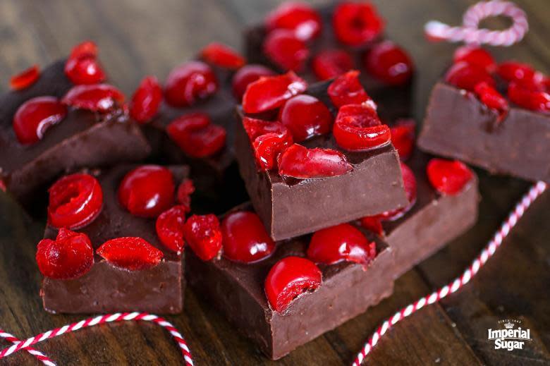 Chocolate Cherry Fudge