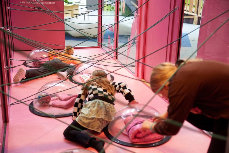 Think three levels of interactive fun at the Experimentarium (Anders Bøggild)