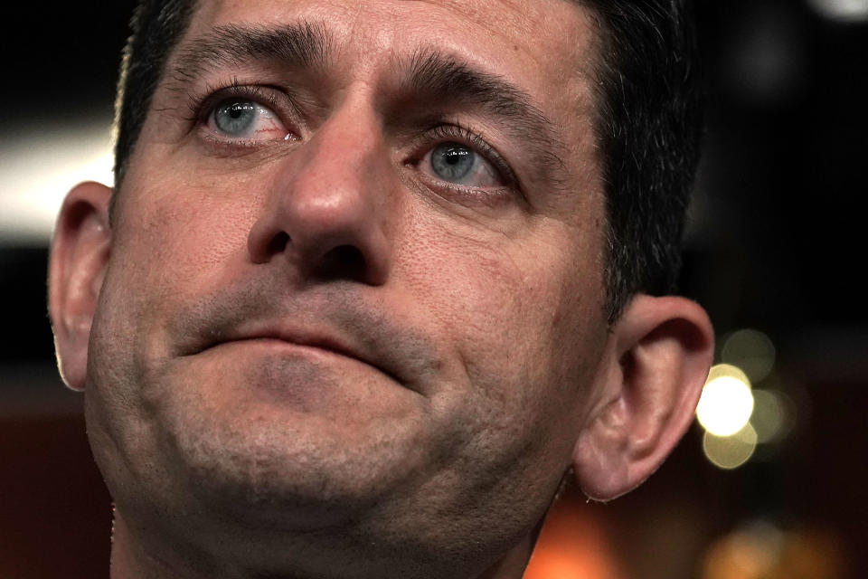 House Speaker&nbsp;Paul Ryan&nbsp;(R-Wis.), pictured in May, said Wednesday,&nbsp;&ldquo;I feel good about the kind of conversations that we&rsquo;re having.&rdquo; (Photo: Alex Wong via Getty Images)