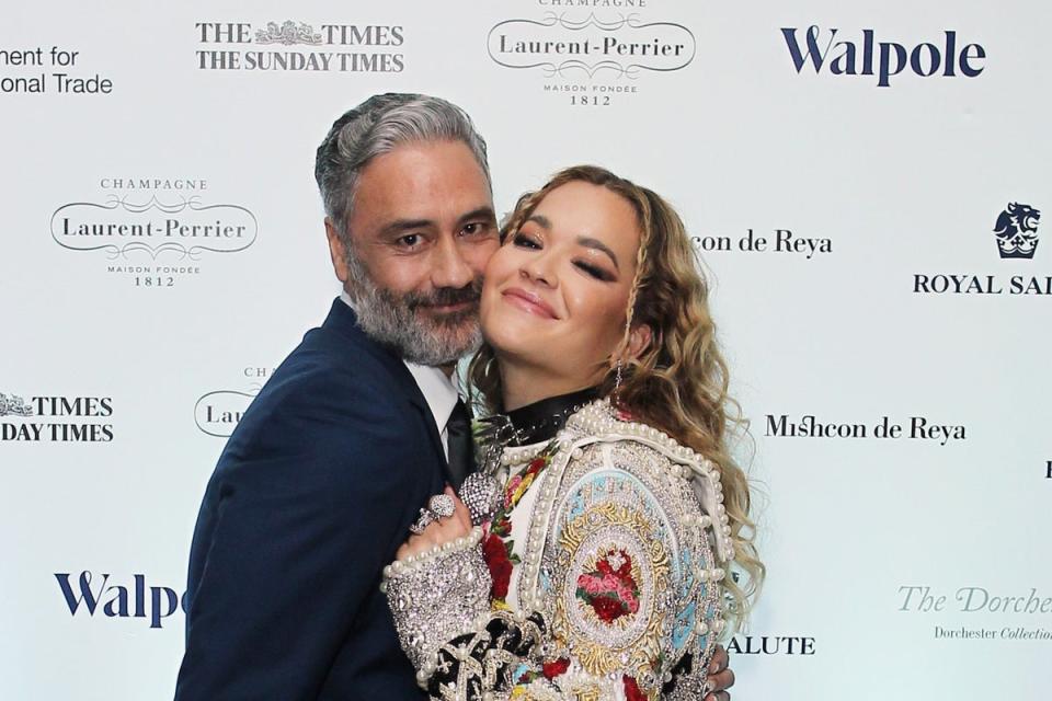 Taika Waititi and Rita Ora attend the Walpole British Luxury Awards (Taika Waititi and Rita Ora attend the Walpole British Luxury Awards  )