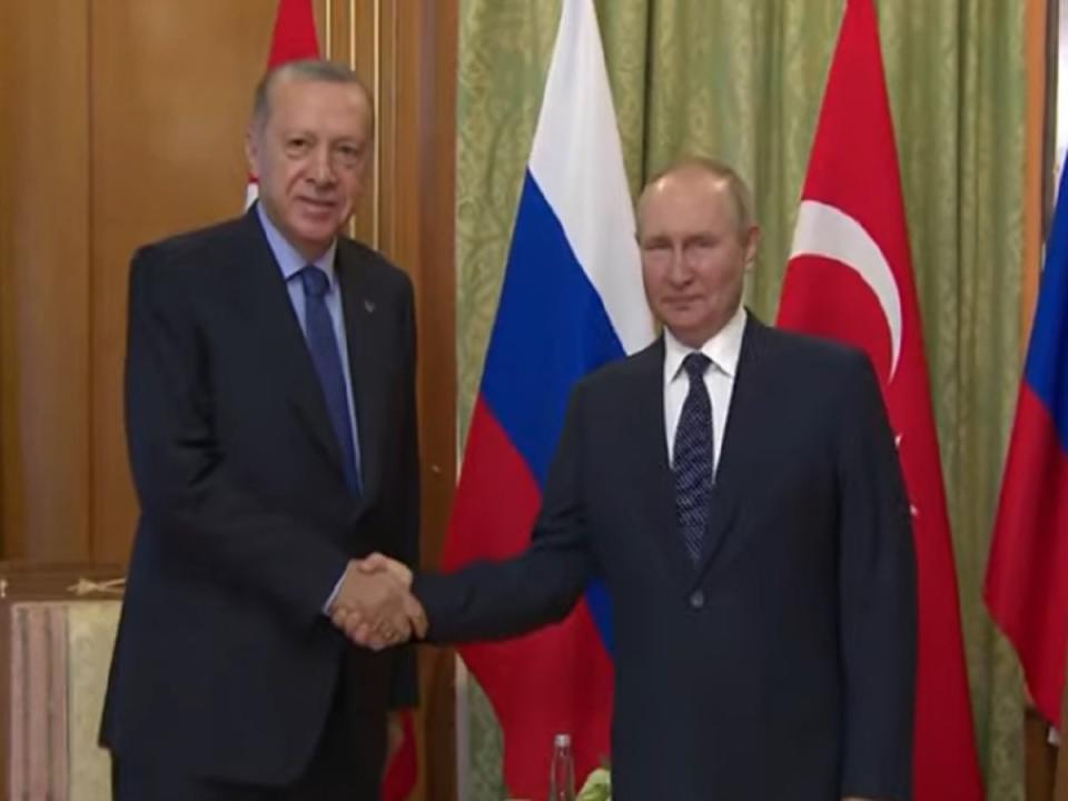 土耳其總統艾爾段將前往俄羅斯索契，與俄羅斯總統蒲亭討論重新加入黑海糧食協議。