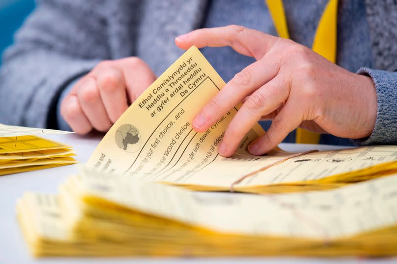 Ballot papers will be counted all over Wales following the public casting their vote in the General Election