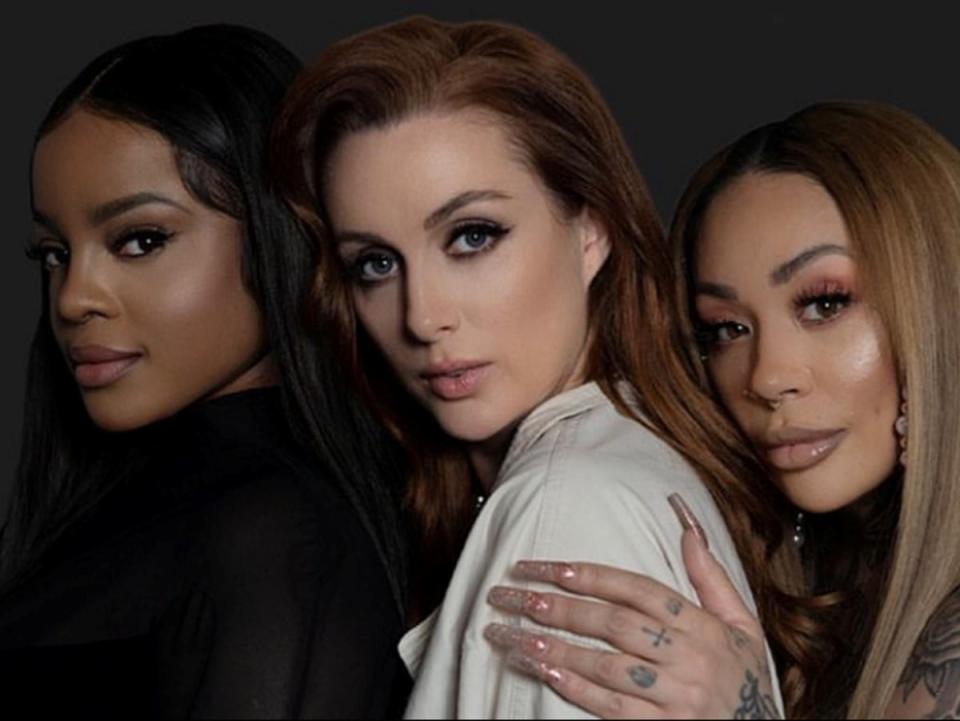 Sugababes in promo art for their new album (Press image)