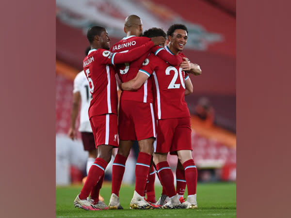 Liverpool defeat Arsenal (Photo/ Trent Alexander-Arnold Twitter)