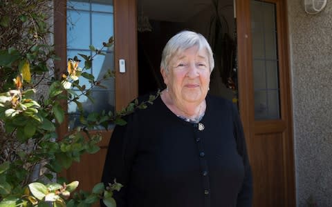 Barbara Binns at her home in Helston - Credit: Dale Cherry