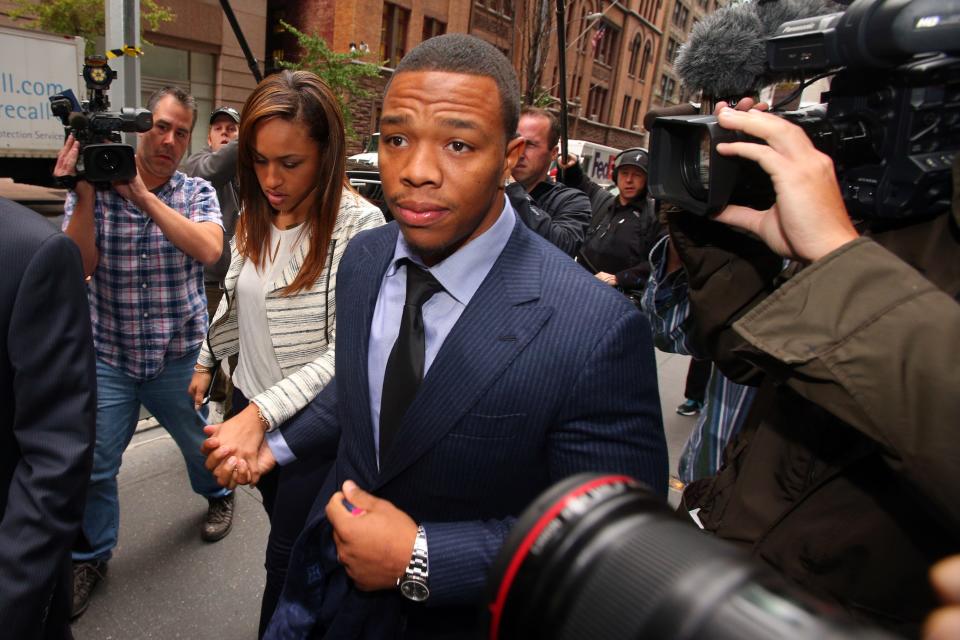 Ray Rice assault case, 2014.