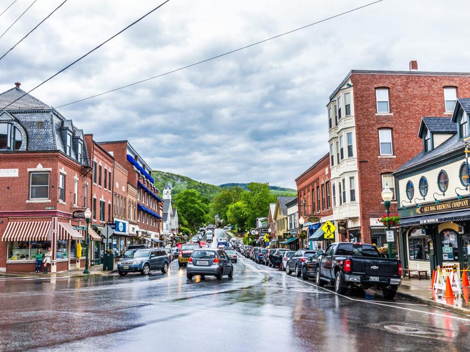 main street Camden, Maine