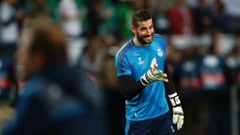 Kiko Casilla Real Madrid Champions League