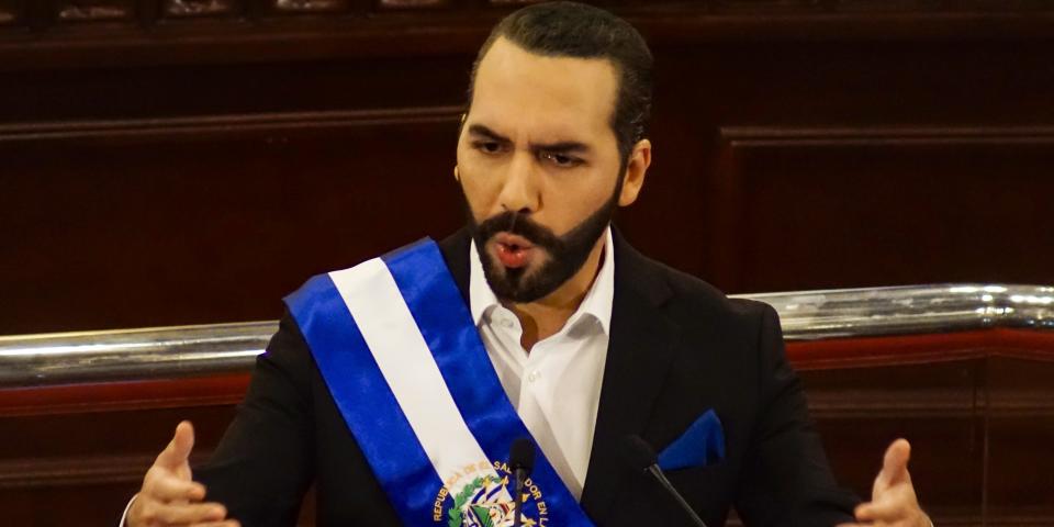 Salvadoran President Nayib Bukele