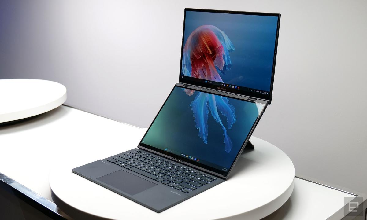 At CES 2024, ASUS is finally launching its first true dual-screen laptop in the Zenbook Duo. 