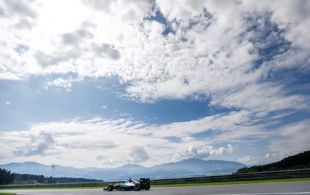 Formula One - Grand Prix of Austria - Spielberg, Austria - 1/7/16 - Mercedes F1 driver Nico Rosberg of Germany drives during a training. REUTERS/Dominic Ebenbichler