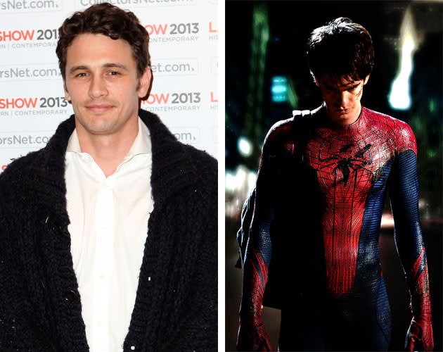 James Franco was not impressed by 'The Amazing Spider-Man'