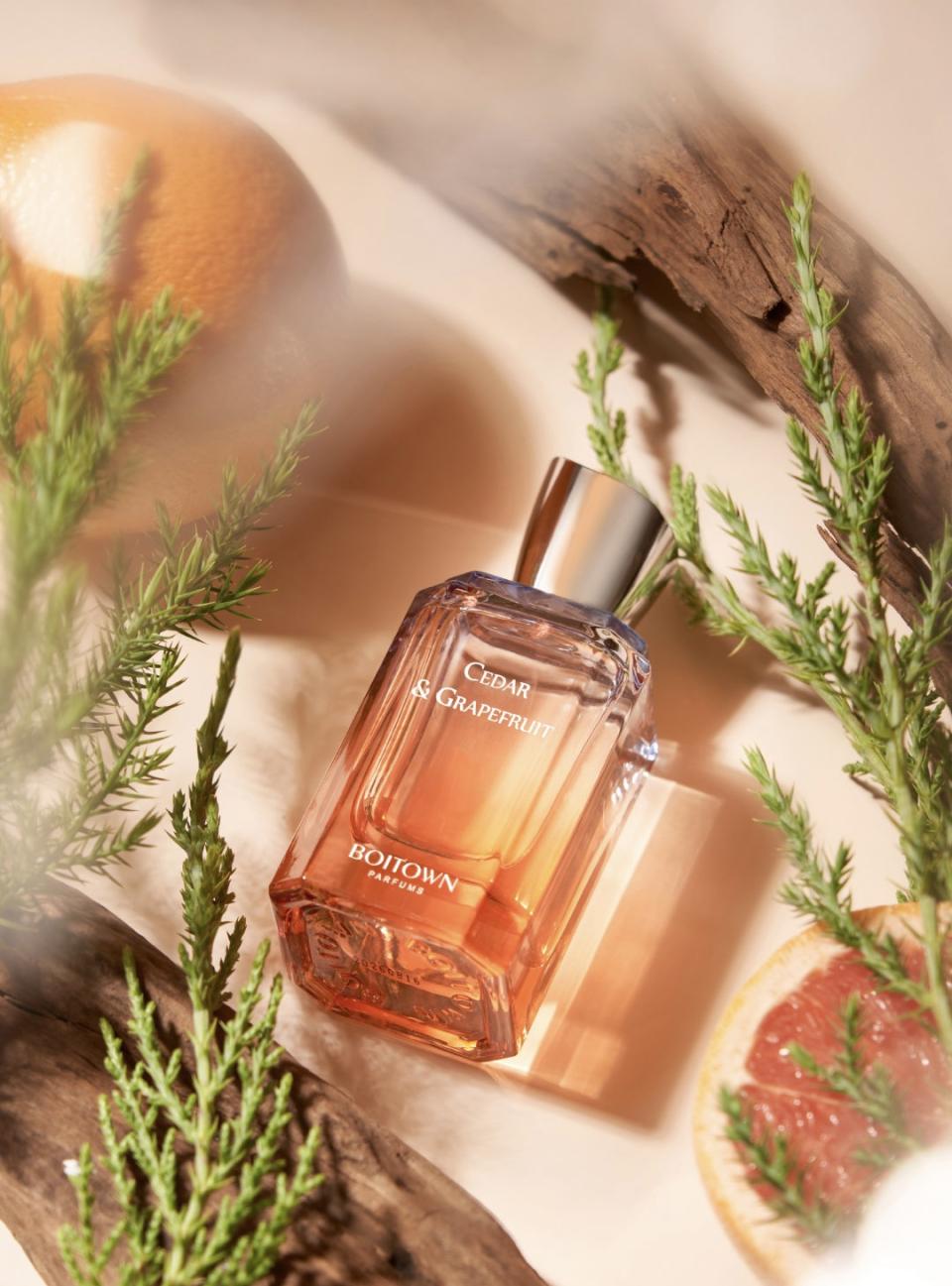 Boitown’s Cedar and Grapefruit fragrance. - Credit: Courtesy of Boitown