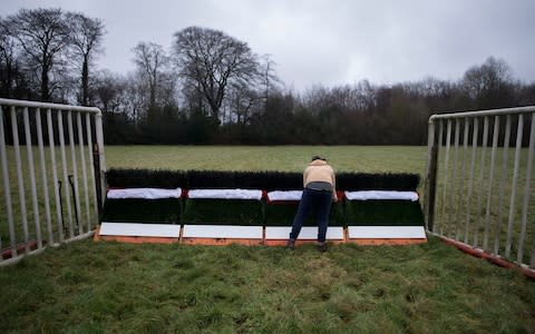 Sarah Paul makes the take-off boards white - Credit: GEOFF PUGH