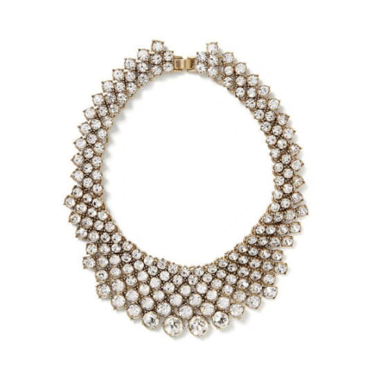 Crystal Collar Necklace, Banana Republic $80